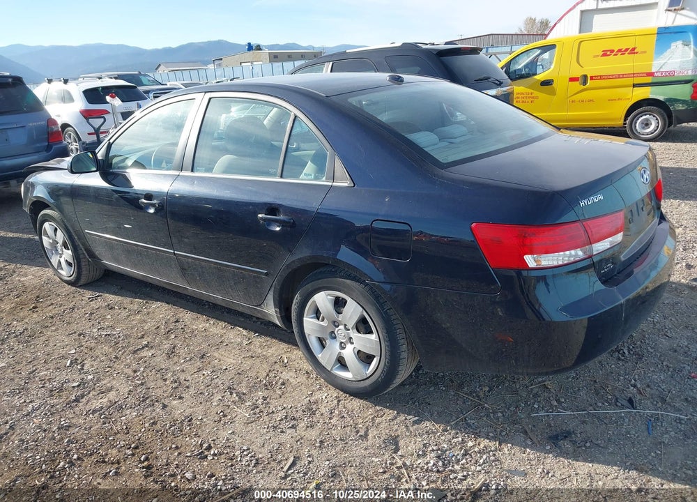 2008 HYUNDAI SONATA GLS VIN: 5NPET46C68H321318