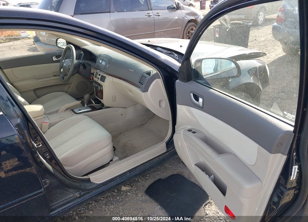 2008 HYUNDAI SONATA GLS VIN: 5NPET46C68H321318