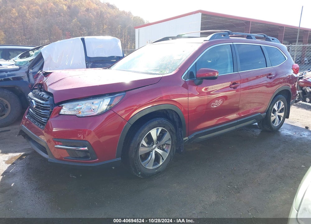 2019 SUBARU ASCENT PREMIUM VIN: 4S4WMAFDXK3464747