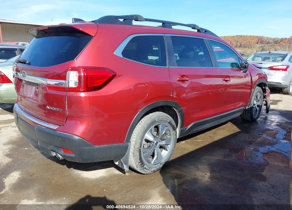 2019 SUBARU ASCENT PREMIUM VIN: 4S4WMAFDXK3464747