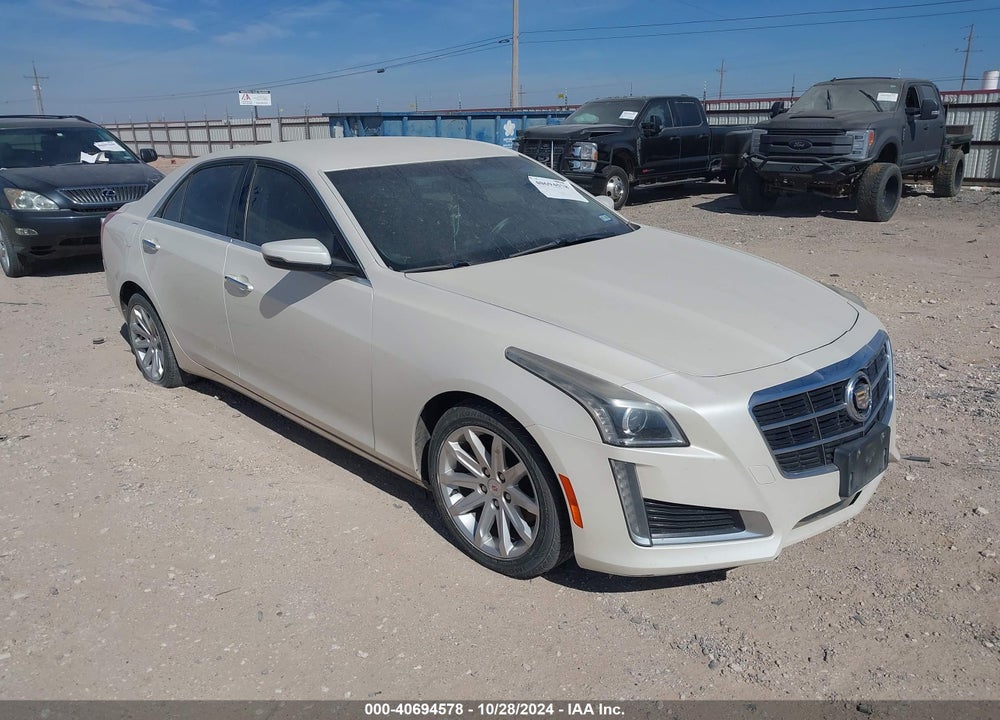 2014 CADILLAC CTS STANDARD VIN: 1G6AP5SX1E0171907