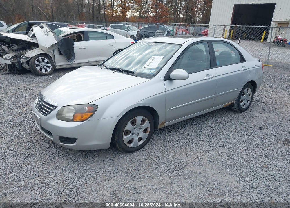 2009 KIA SPECTRA EX VIN: KNAFE222X95660324