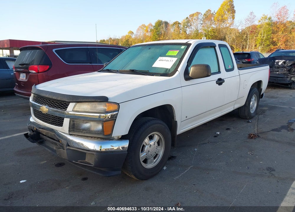 2007 CHEVROLET COLORADO LT VIN: 1GCCS199878101412