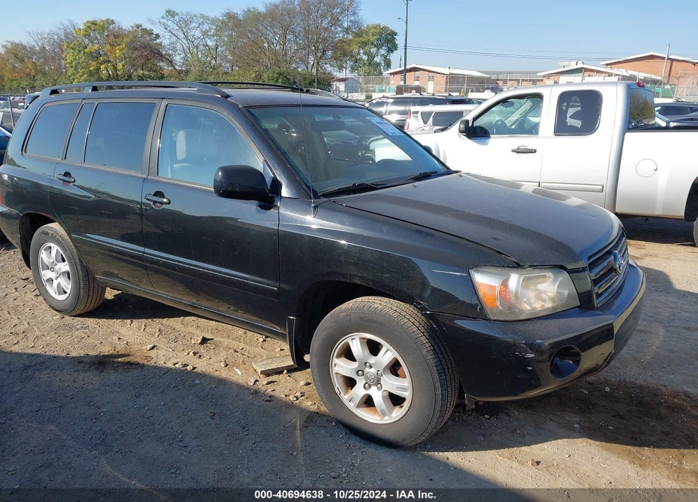 2004 TOYOTA HIGHLANDER V6 VIN: JTEGP21A440023151