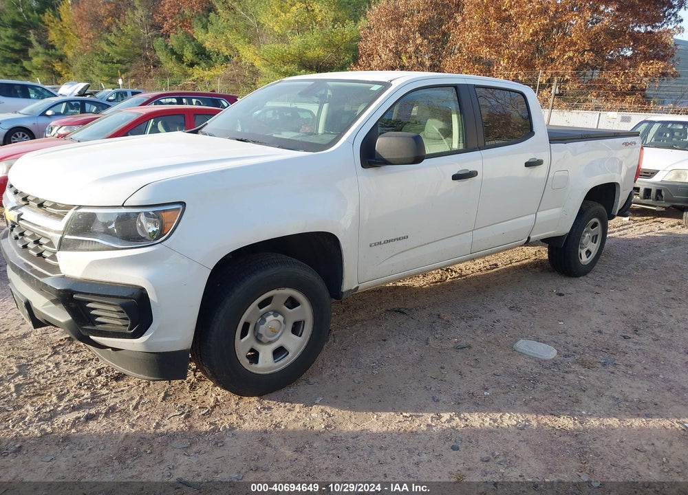 2022 CHEVROLET COLORADO 4WD LONG BOX WT VIN: 1GCGTBEN6N1135314