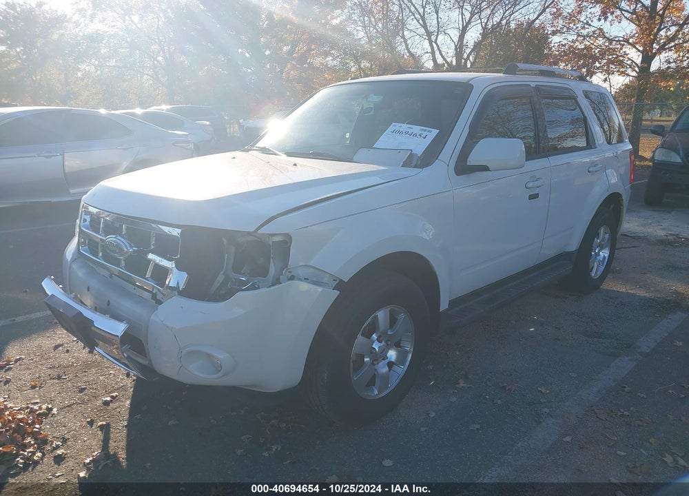 2012 FORD ESCAPE LIMITED VIN: 1FMCU0EG3CKA70796