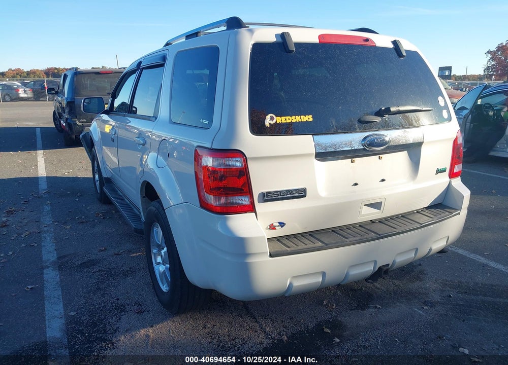 2012 FORD ESCAPE LIMITED VIN: 1FMCU0EG3CKA70796
