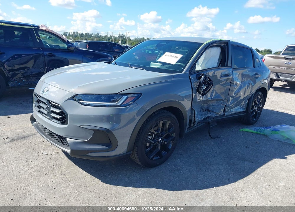2024 HONDA HR-V 2WD SPORT/2WD SPORT W/O BSI VIN: 3CZRZ1H52RM743217