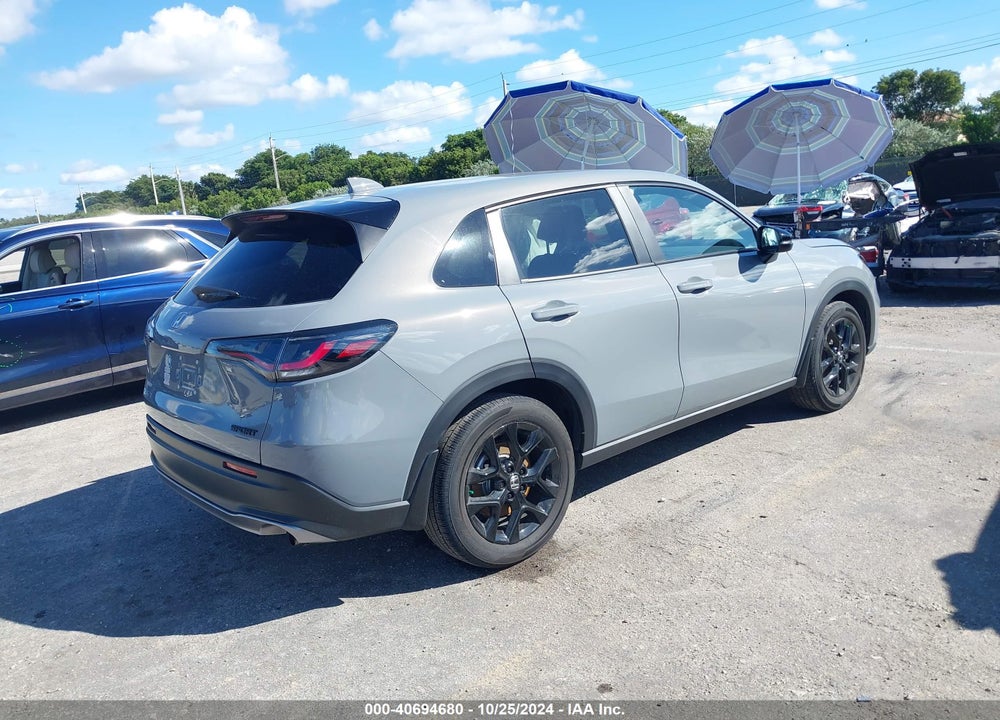 2024 HONDA HR-V 2WD SPORT/2WD SPORT W/O BSI VIN: 3CZRZ1H52RM743217