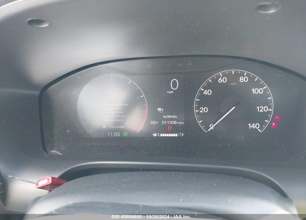 2024 HONDA HR-V 2WD SPORT/2WD SPORT W/O BSI VIN: 3CZRZ1H52RM743217