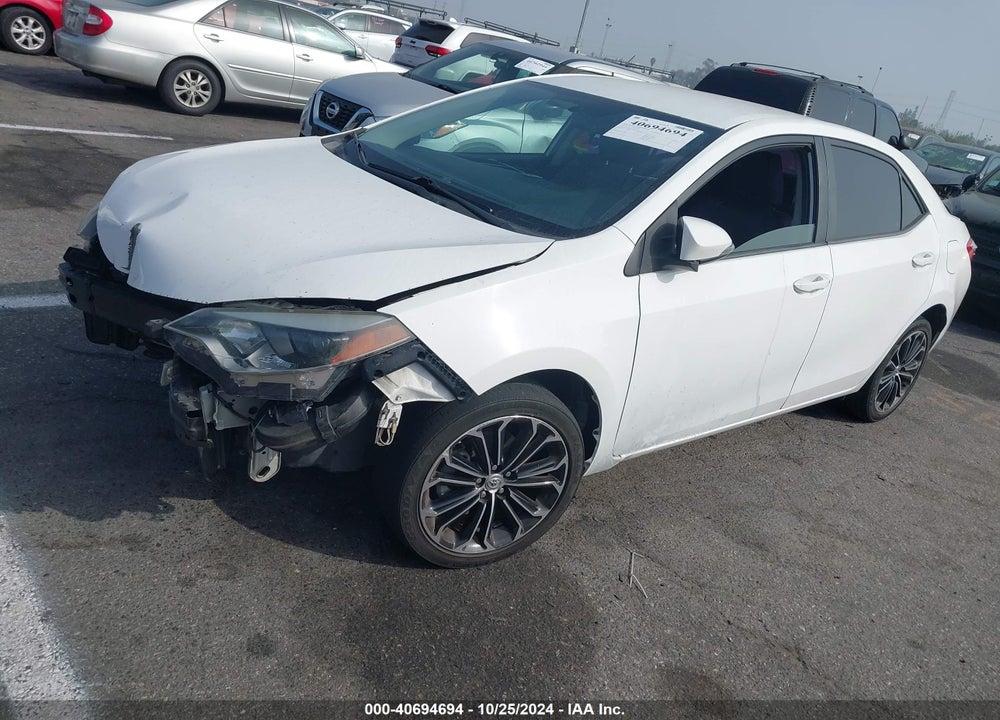 2015 TOYOTA COROLLA S PLUS VIN: 5YFBURHE5FP204762