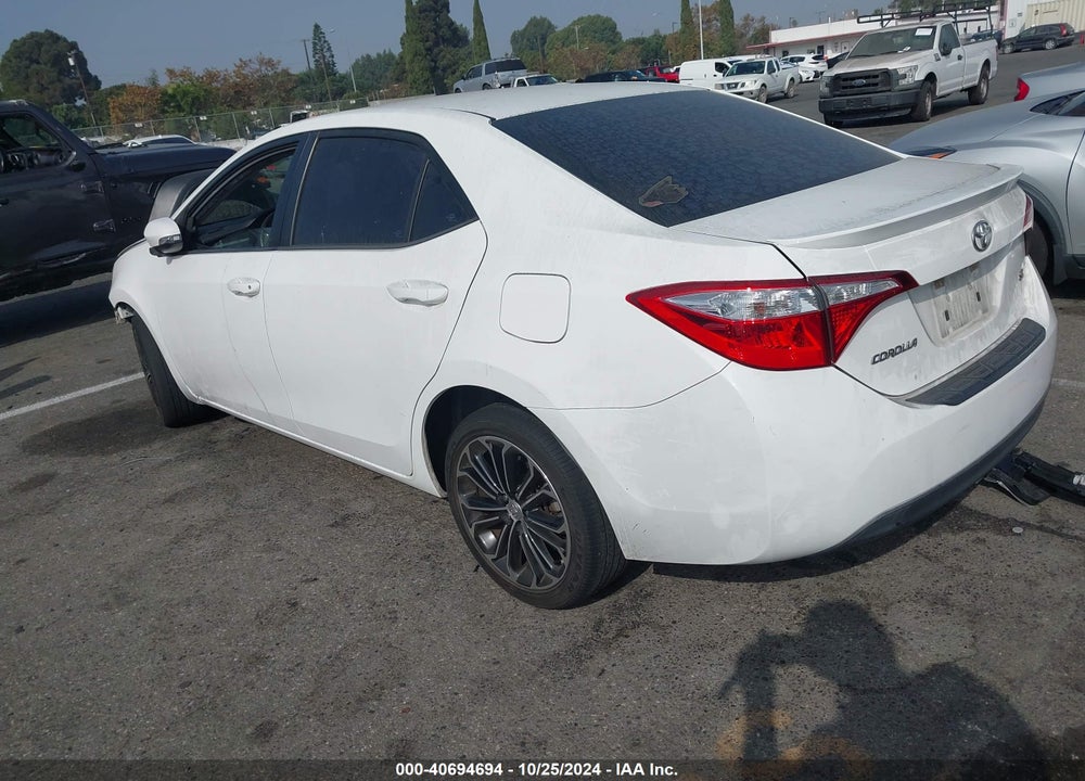 2015 TOYOTA COROLLA S PLUS VIN: 5YFBURHE5FP204762