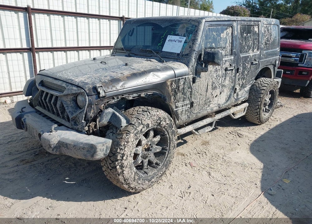2017 JEEP WRANGLER UNLIMITED SPORT 4X4 VIN: 1C4BJWDG9HL574817