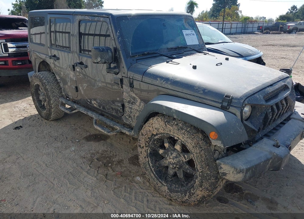 2017 JEEP WRANGLER UNLIMITED SPORT 4X4 VIN: 1C4BJWDG9HL574817