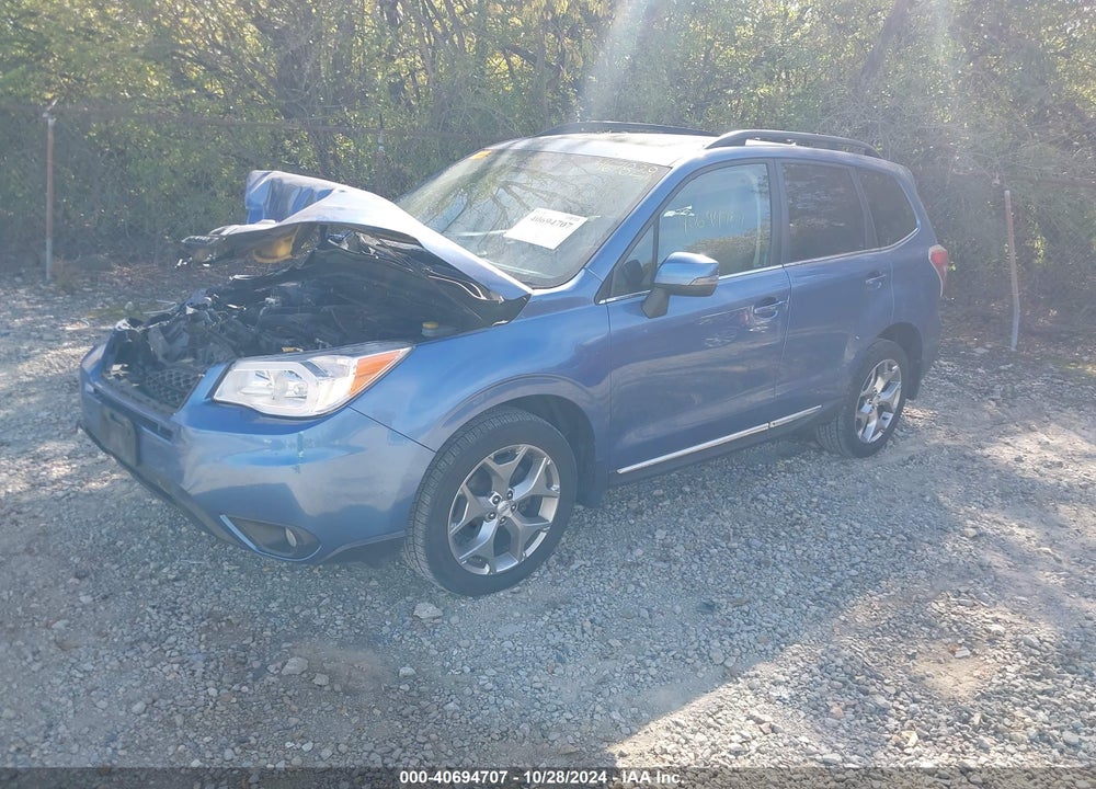 2015 SUBARU FORESTER 2.5I TOURING VIN: JF2SJAUC5FH467829