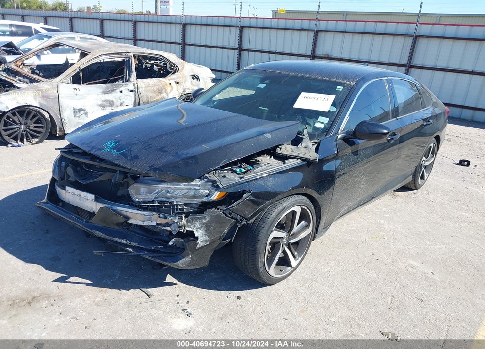 2018 HONDA ACCORD SPORT VIN: 1HGCV1F35JA059337