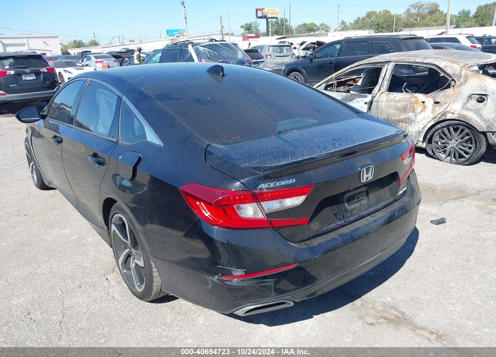 2018 HONDA ACCORD SPORT VIN: 1HGCV1F35JA059337