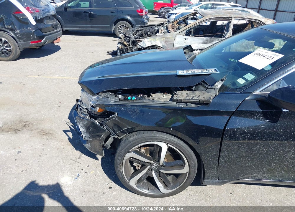 2018 HONDA ACCORD SPORT VIN: 1HGCV1F35JA059337