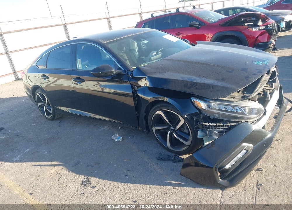2018 HONDA ACCORD SPORT VIN: 1HGCV1F35JA059337