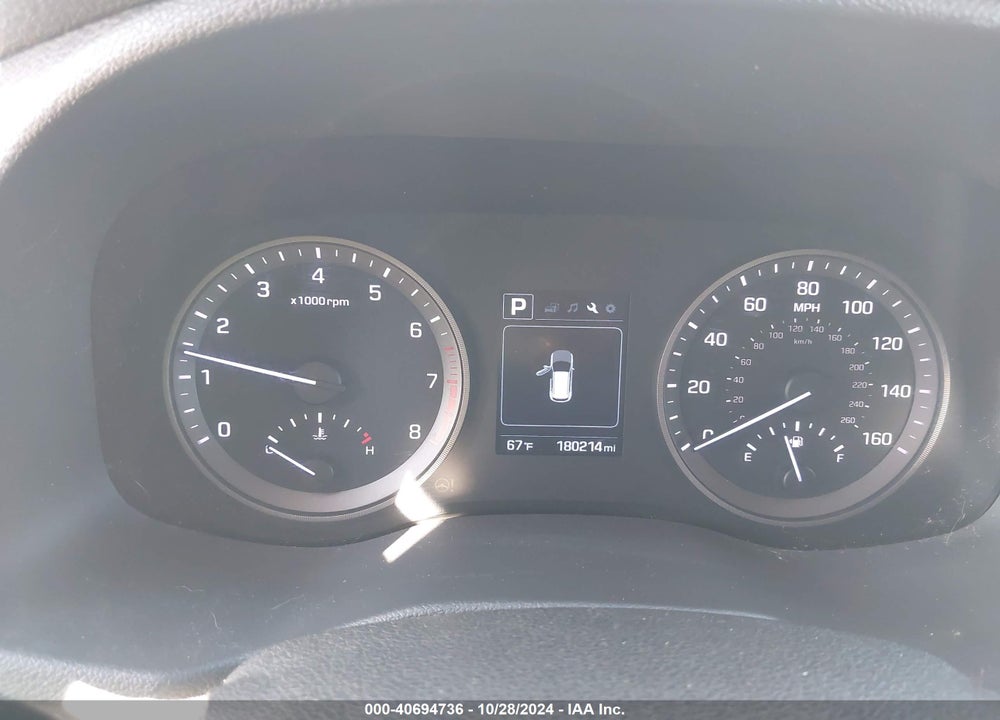 2016 HYUNDAI TUCSON SE VIN: KM8J3CA40GU179461