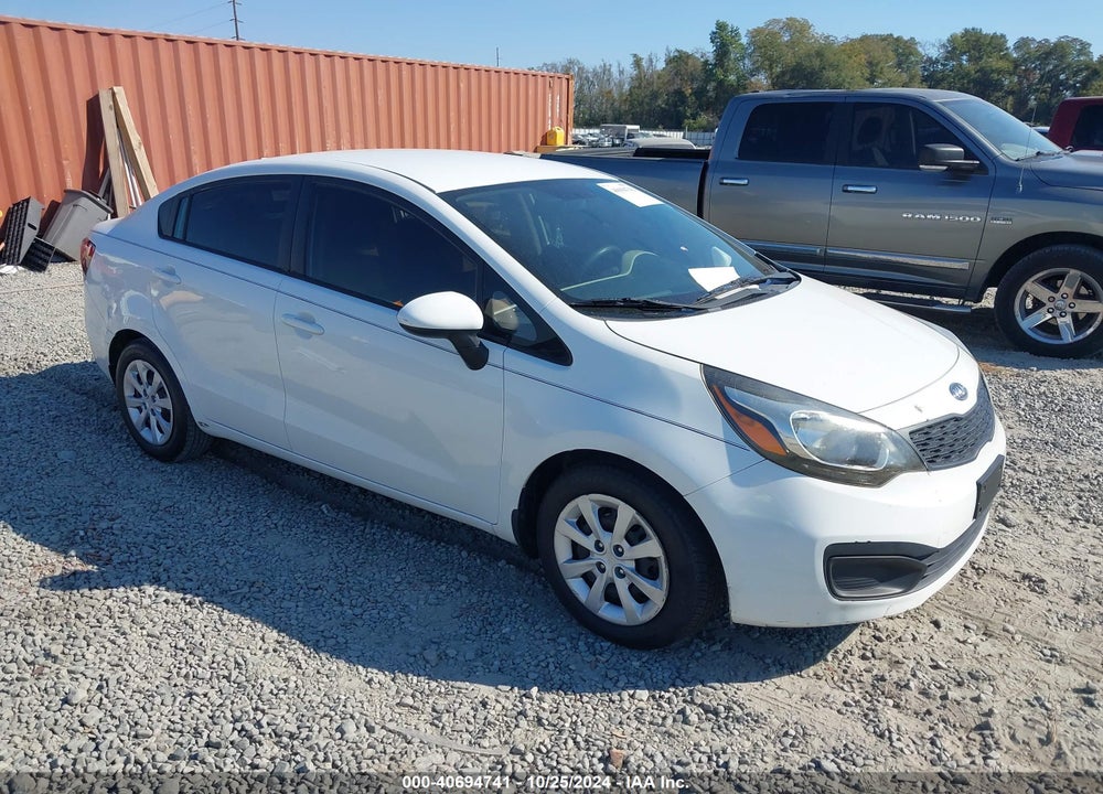 2013 KIA RIO LX VIN: KNADM4A36D6128619