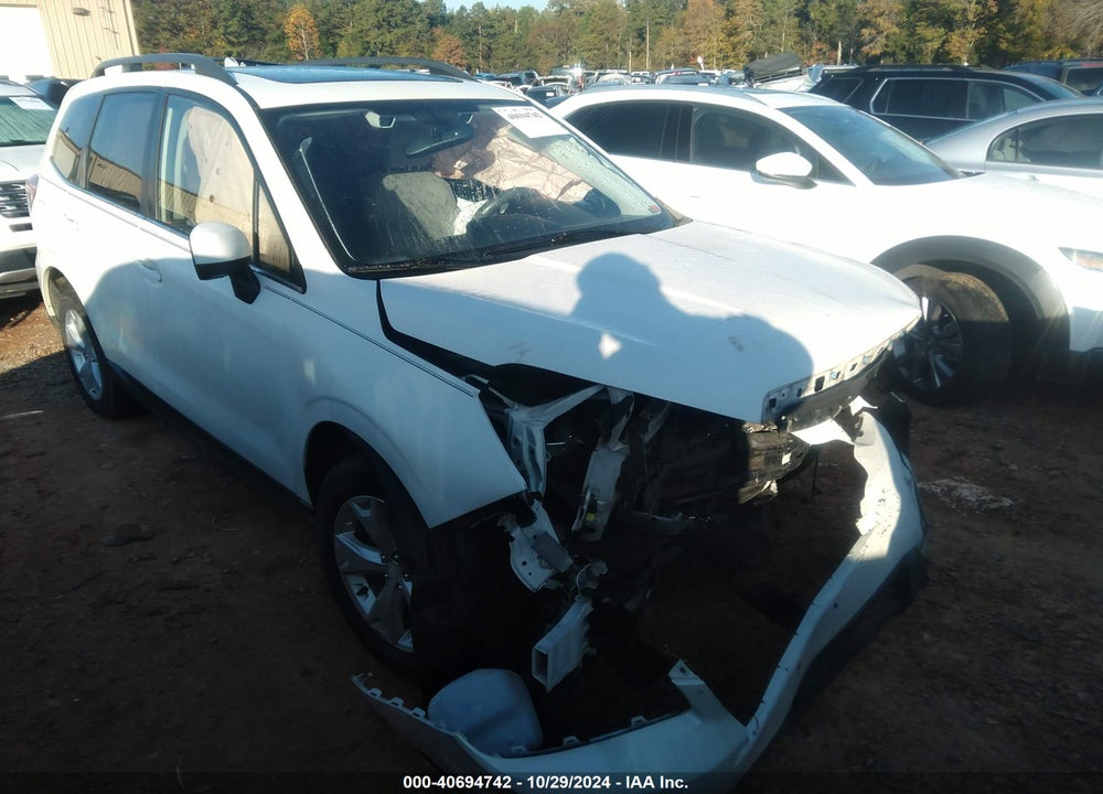 2016 SUBARU FORESTER 2.5I LIMITED VIN: JF2SJARC3GH467953