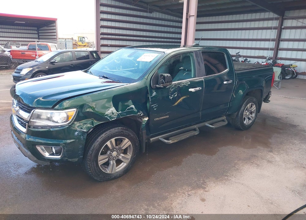 2016 CHEVROLET COLORADO VIN: 1GCGSCE39G1114919