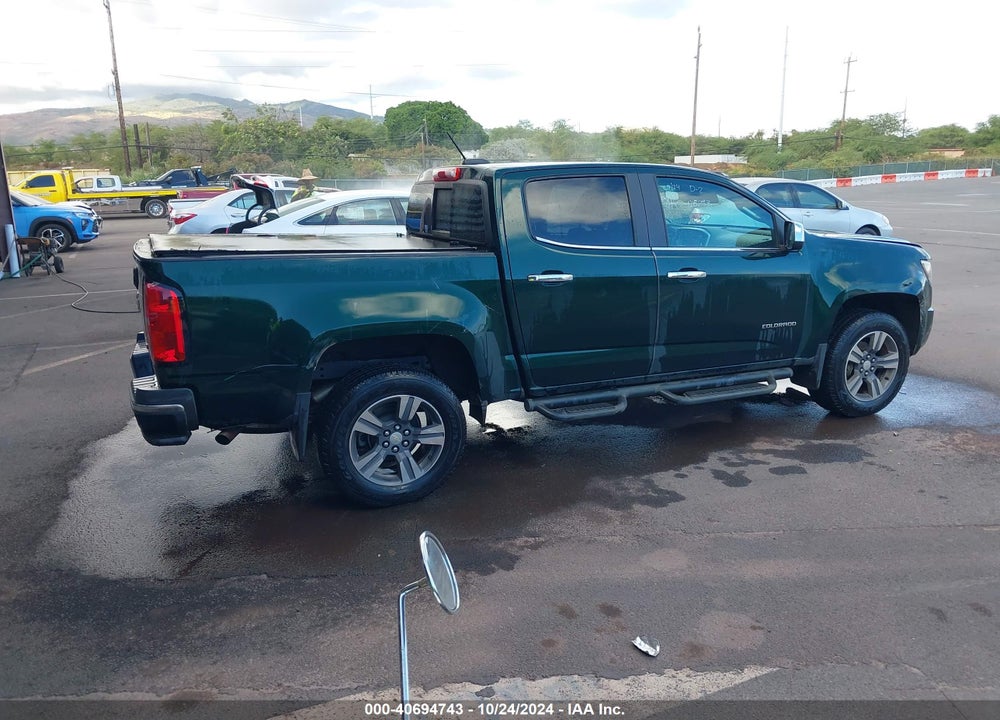 2016 CHEVROLET COLORADO VIN: 1GCGSCE39G1114919