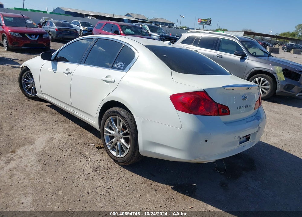 2009 INFINITI G37 JOURNEY VIN: JNKCV61E79M306810