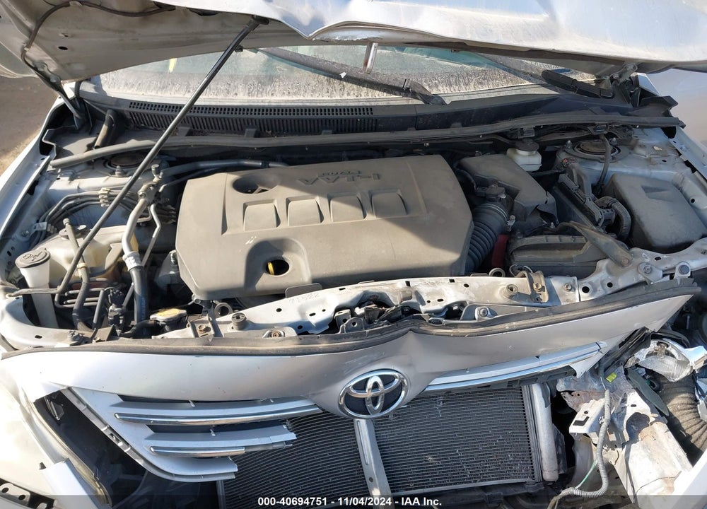 2013 TOYOTA COROLLA LE VIN: 2T1BU4EE2DC029472
