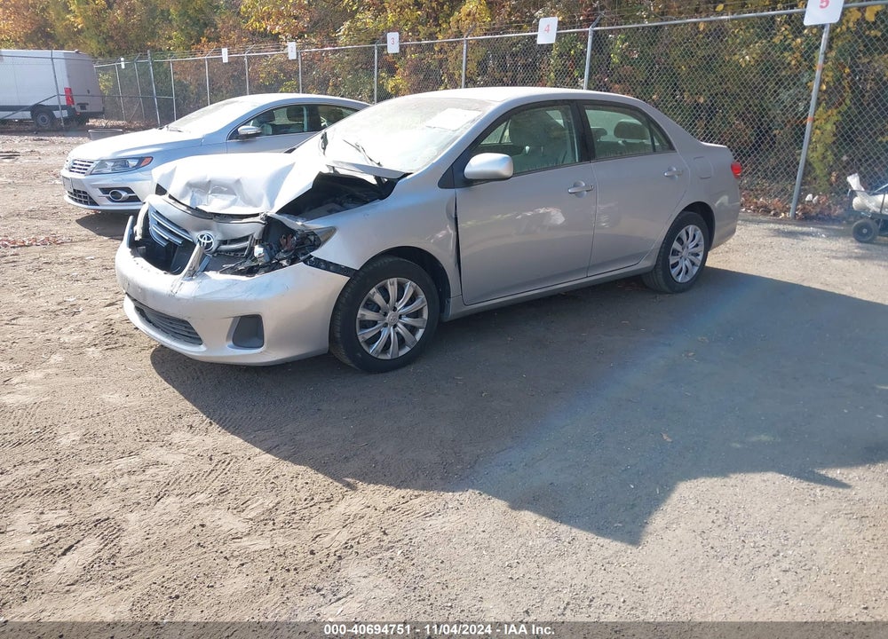 2013 TOYOTA COROLLA LE VIN: 2T1BU4EE2DC029472