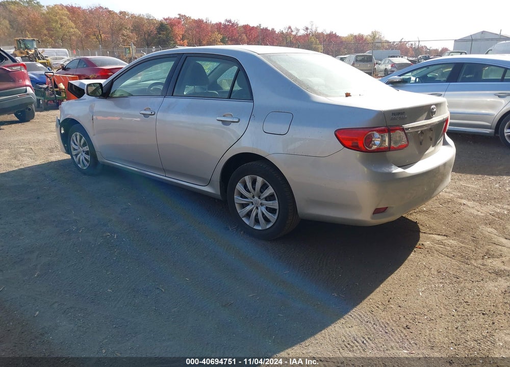 2013 TOYOTA COROLLA LE VIN: 2T1BU4EE2DC029472