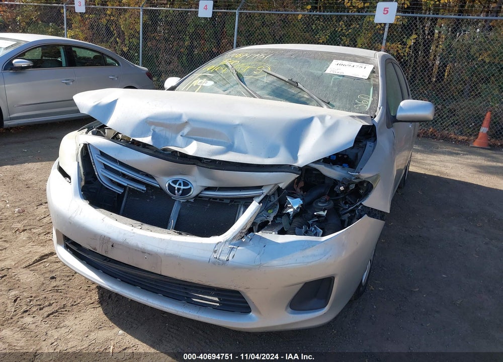 2013 TOYOTA COROLLA LE VIN: 2T1BU4EE2DC029472