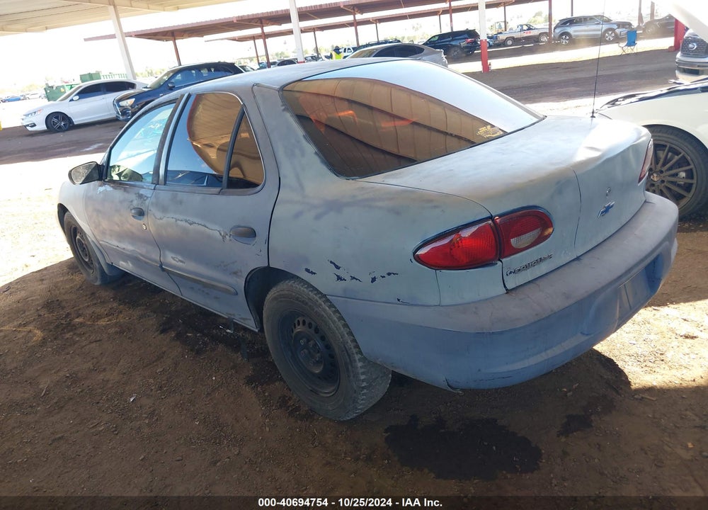 2002 CHEVROLET CAVALIER VIN: 1G1JC524X27483119
