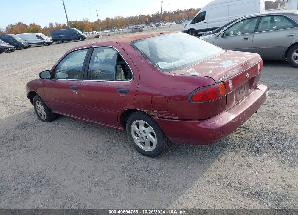 1996 NISSAN SENTRA E/XE/GXE/GLE VIN: 1N4AB41D7TC788534
