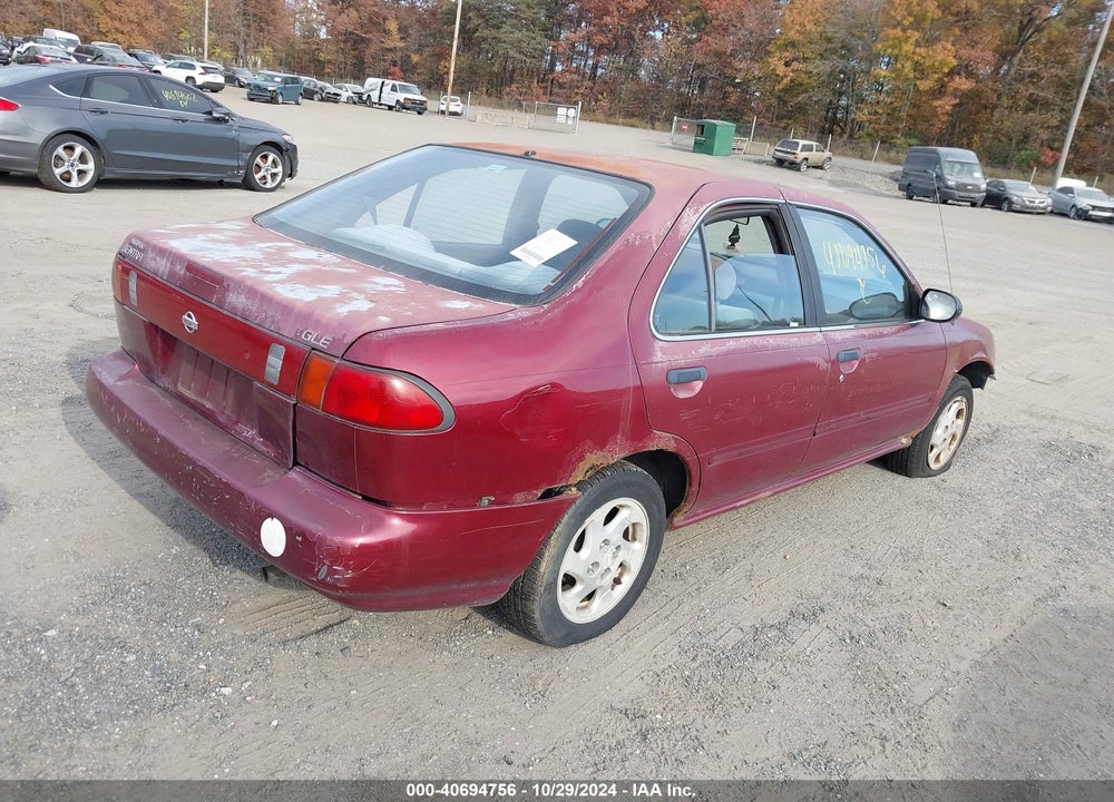 1996 NISSAN SENTRA E/XE/GXE/GLE VIN: 1N4AB41D7TC788534