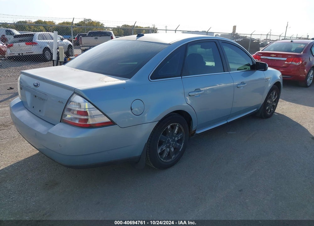 2008 FORD TAURUS SEL VIN: 1FAHP24W08G109768