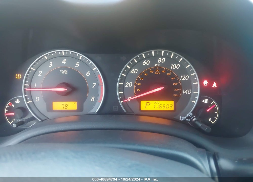 2010 TOYOTA COROLLA S VIN: 2T1BU4EE4AC528818