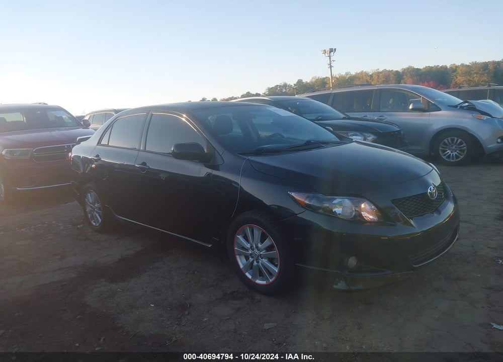 2010 TOYOTA COROLLA S VIN: 2T1BU4EE4AC528818