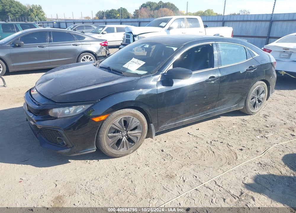 2018 HONDA CIVIC EX VIN: SHHFK7H51JU219239