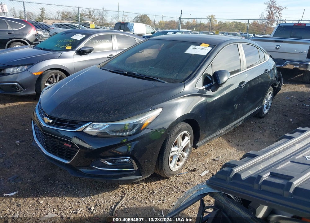 2017 CHEVROLET CRUZE LT AUTO VIN: 1G1BE5SM3H7105392