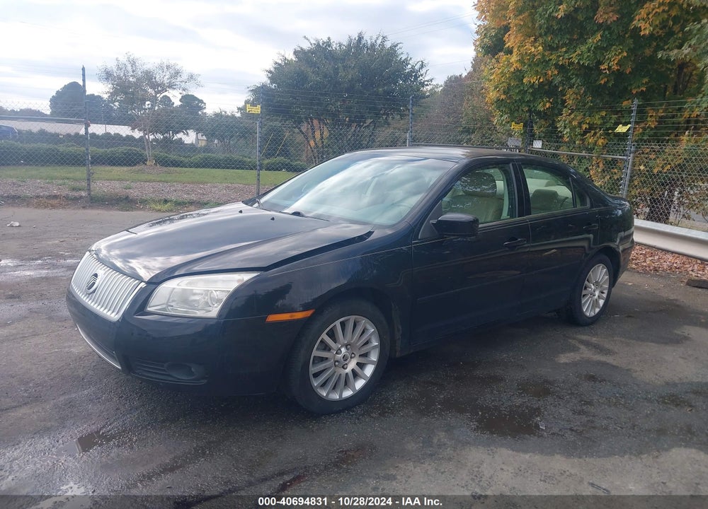 2007 MERCURY MILAN V6 PREMIER VIN: 3MEHM08177R606490