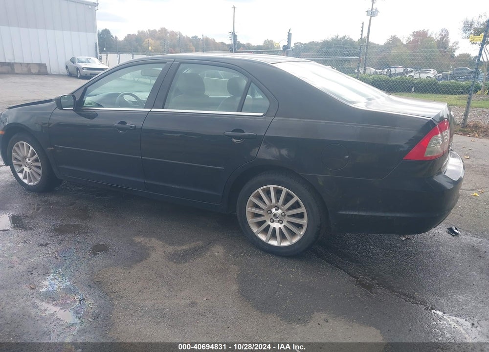 2007 MERCURY MILAN V6 PREMIER VIN: 3MEHM08177R606490