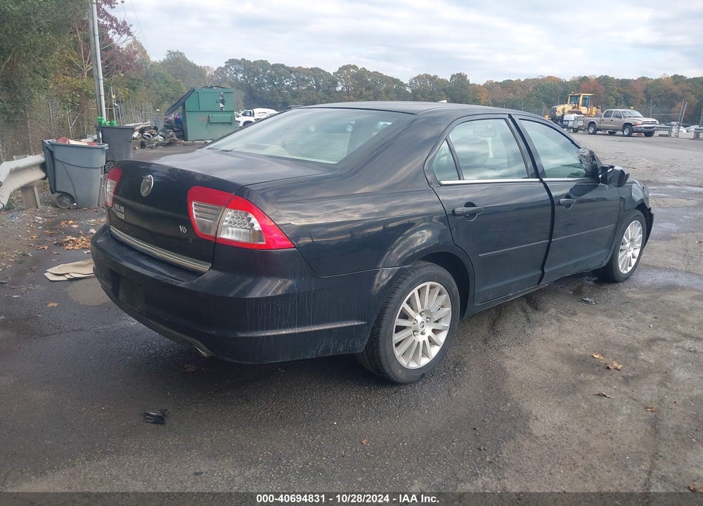 2007 MERCURY MILAN V6 PREMIER VIN: 3MEHM08177R606490