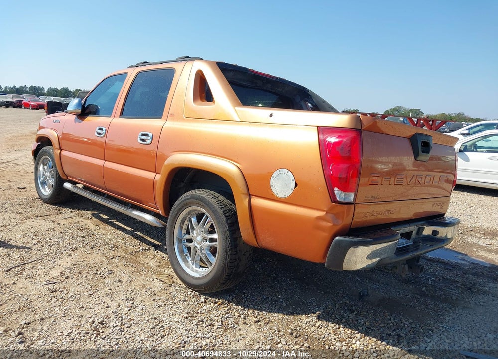 2005 CHEVROLET AVALANCHE 1500 Z66 VIN: 3GNEC12Z35G244122
