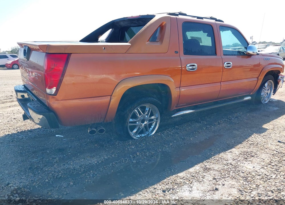 2005 CHEVROLET AVALANCHE 1500 Z66 VIN: 3GNEC12Z35G244122