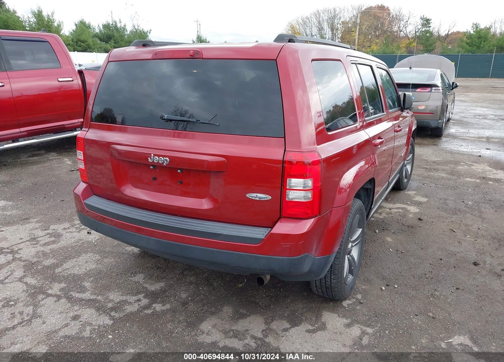 2015 JEEP PATRIOT HIGH ALTITUDE EDITION VIN: 1C4NJPFA7FD246492