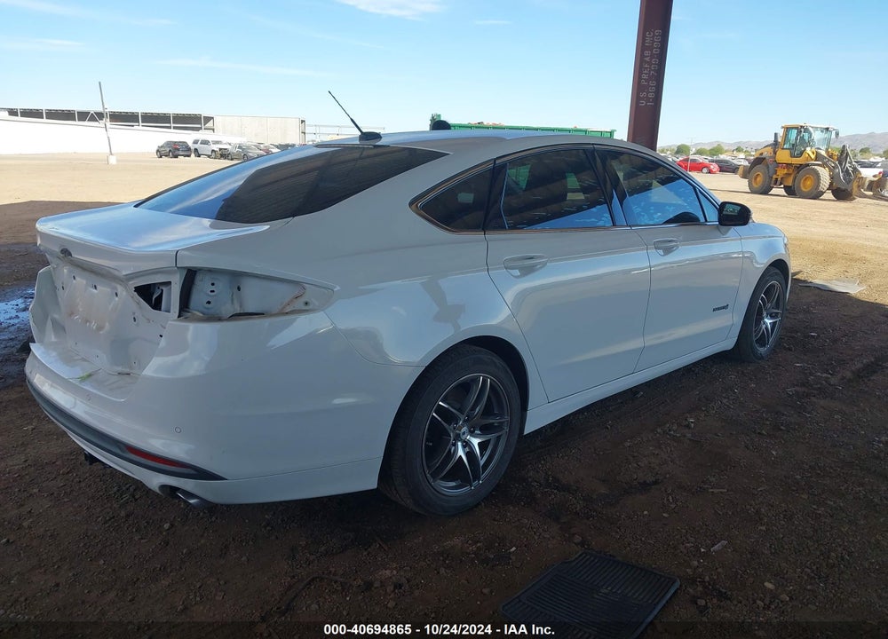 2014 FORD FUSION HYBRID SE VIN: 3FA6P0LU6ER284008