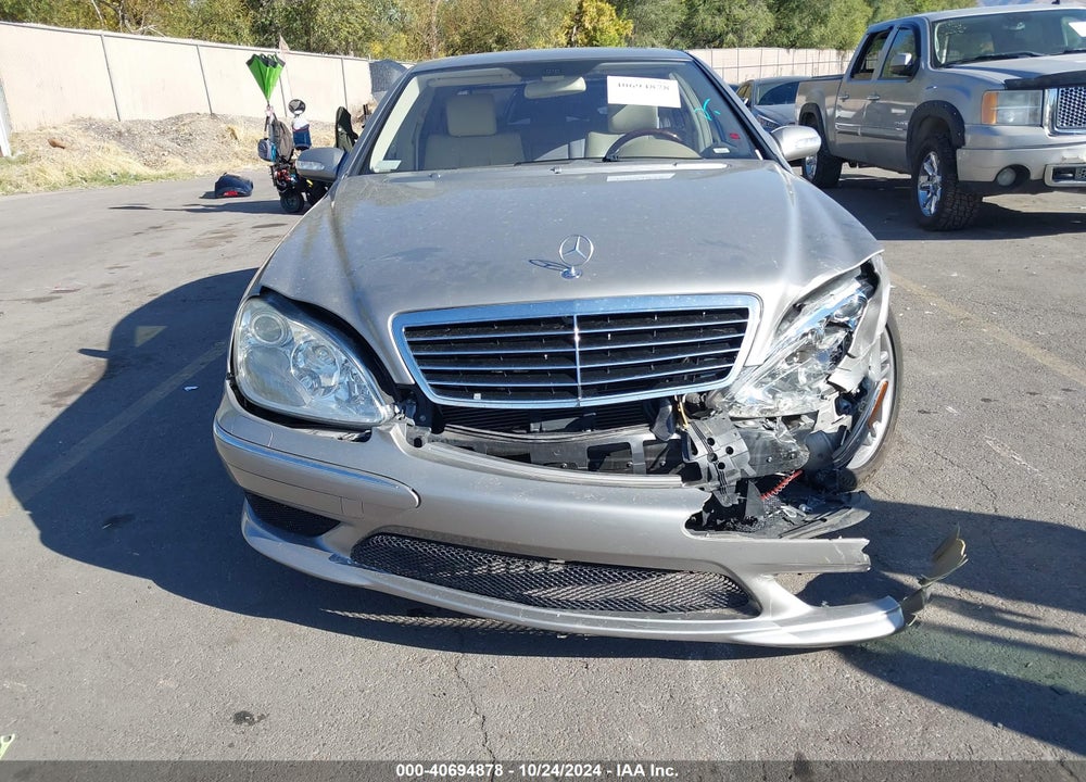 2005 MERCEDES-BENZ S 500 VIN: WDBNG75J25A453080