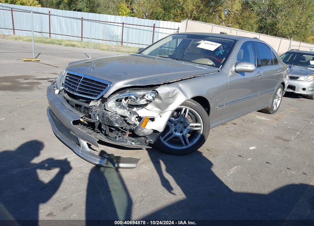 2005 MERCEDES-BENZ S 500 VIN: WDBNG75J25A453080